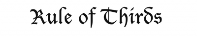 logo Rule of Thirds